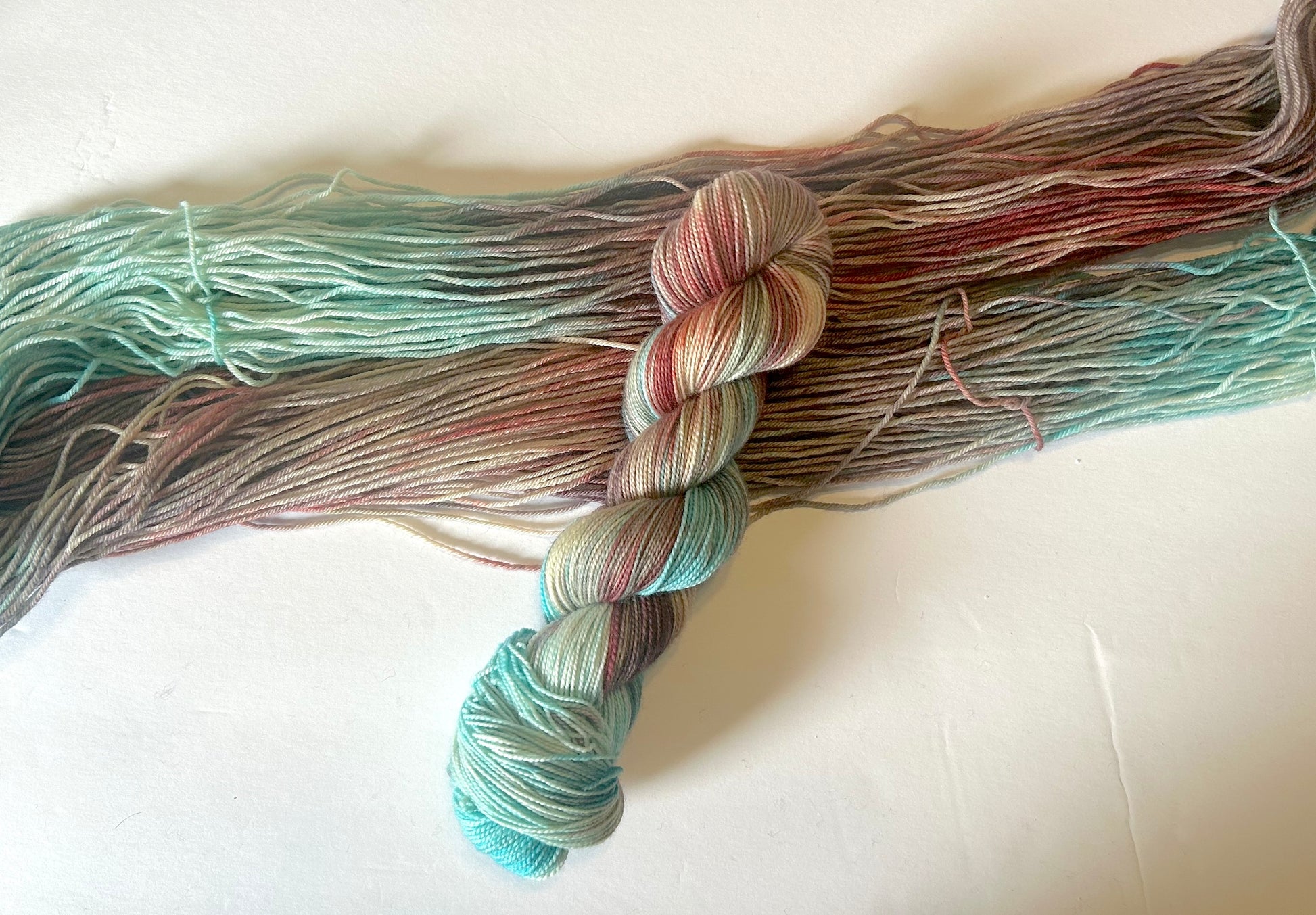 Dyed to Order Harlequin and Acrobat (Variegated) - Millie & Maggie Fiber Arts