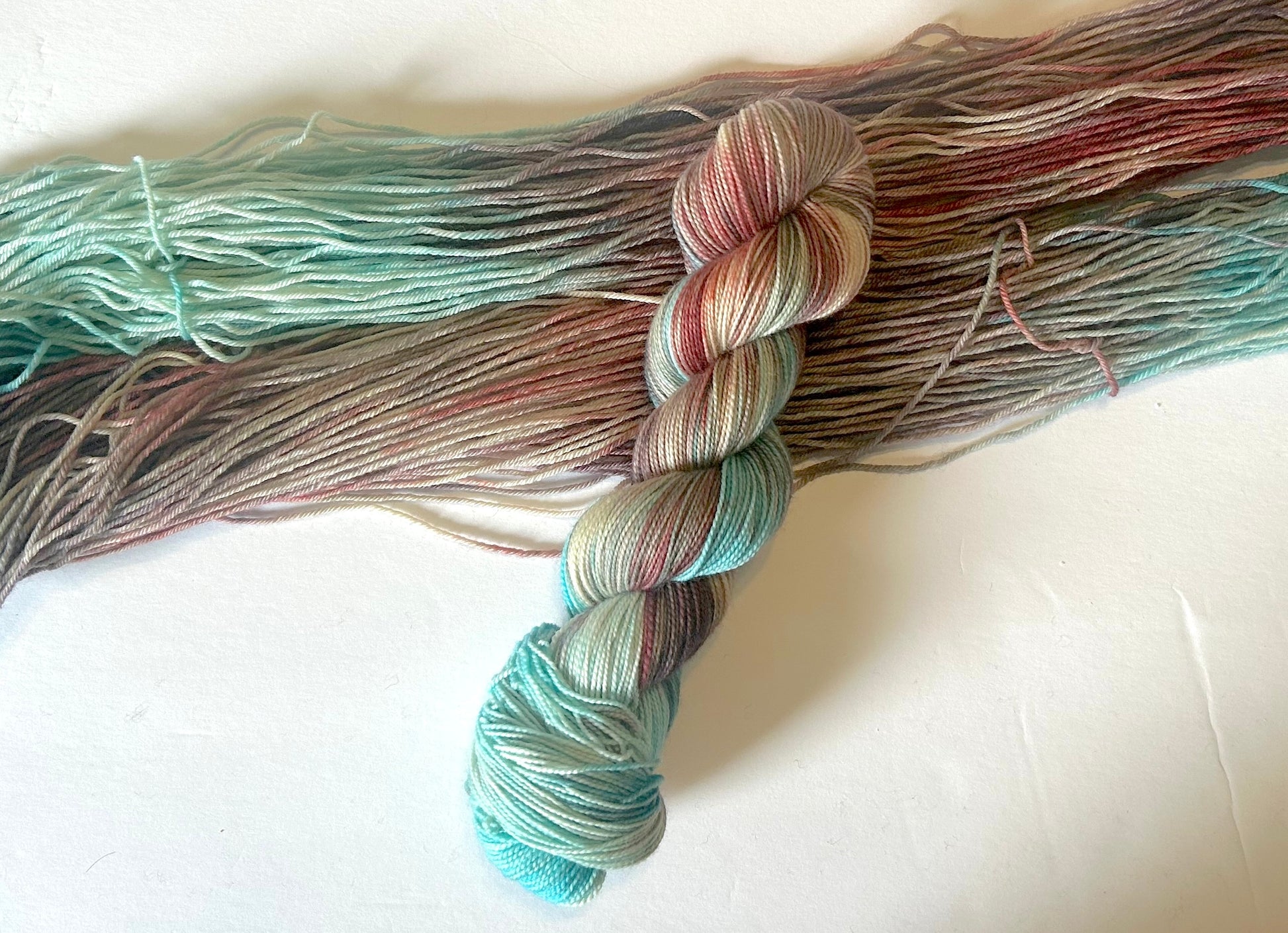 Dyed to Order Harlequin and Acrobat (Variegated) - Millie & Maggie Fiber Arts