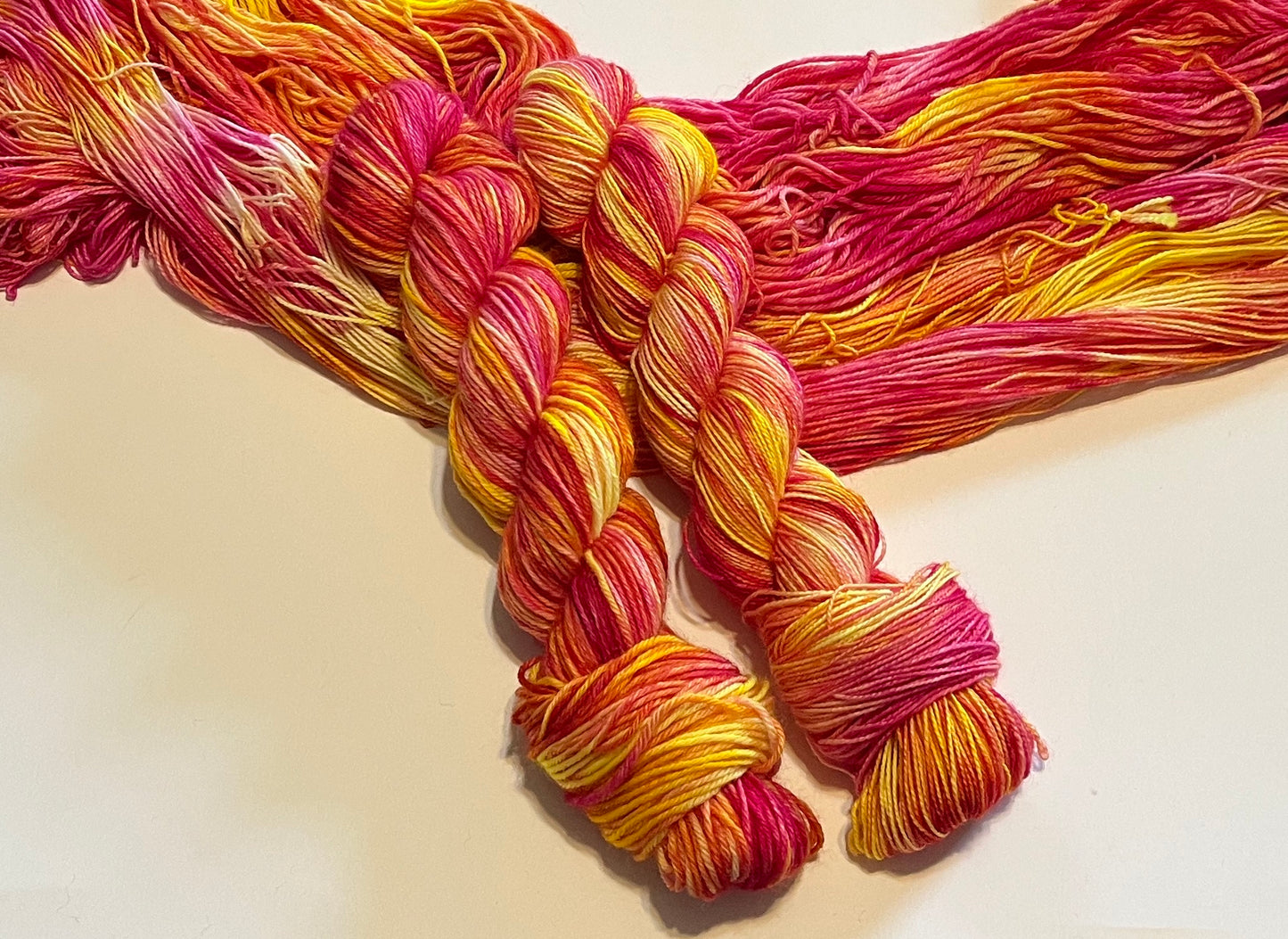 Petunias (Variegated) - Millie & Maggie Fiber Arts