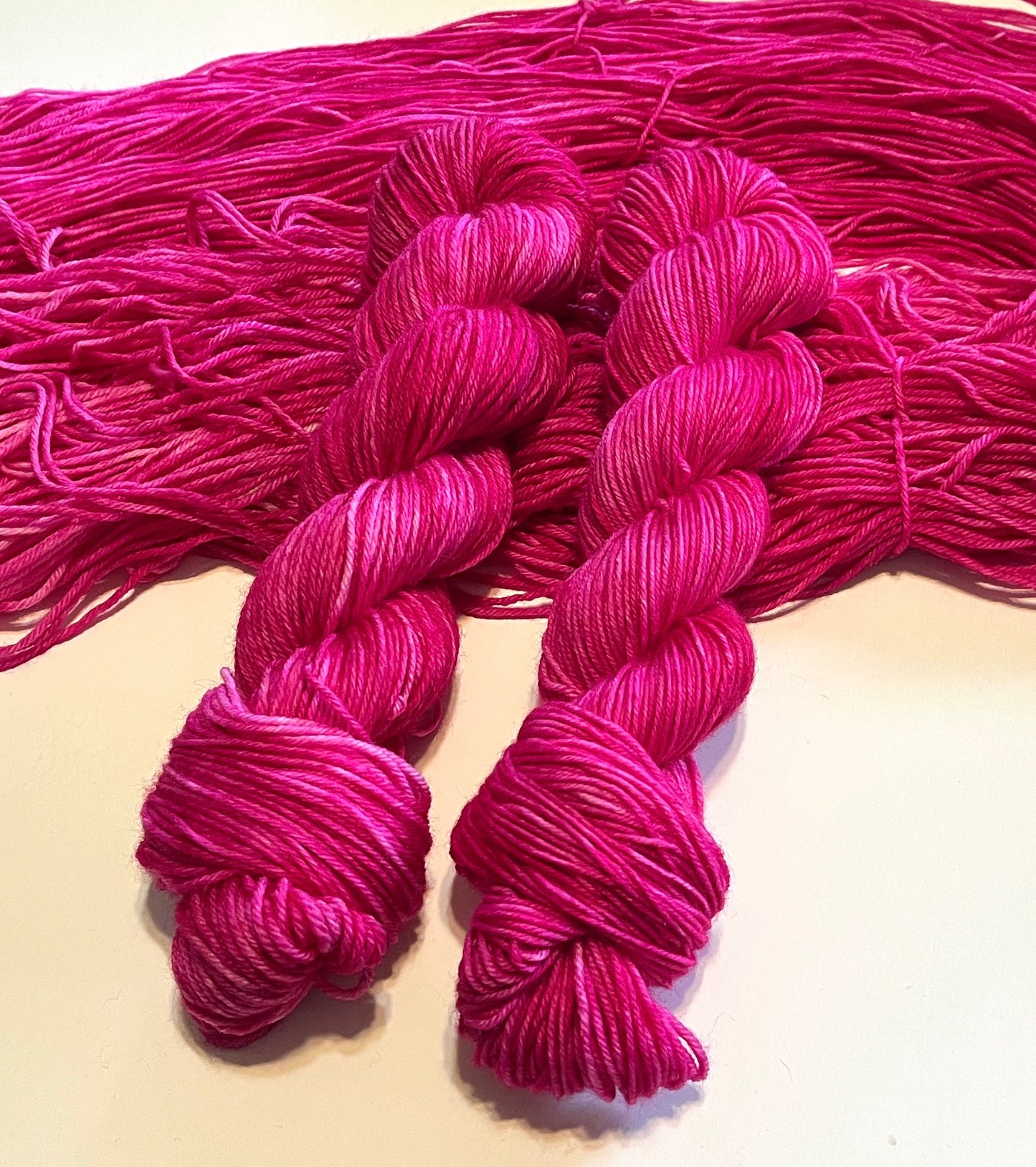 Dyed to Order Pink Tulip (Tonal) - Millie & Maggie Fiber Arts