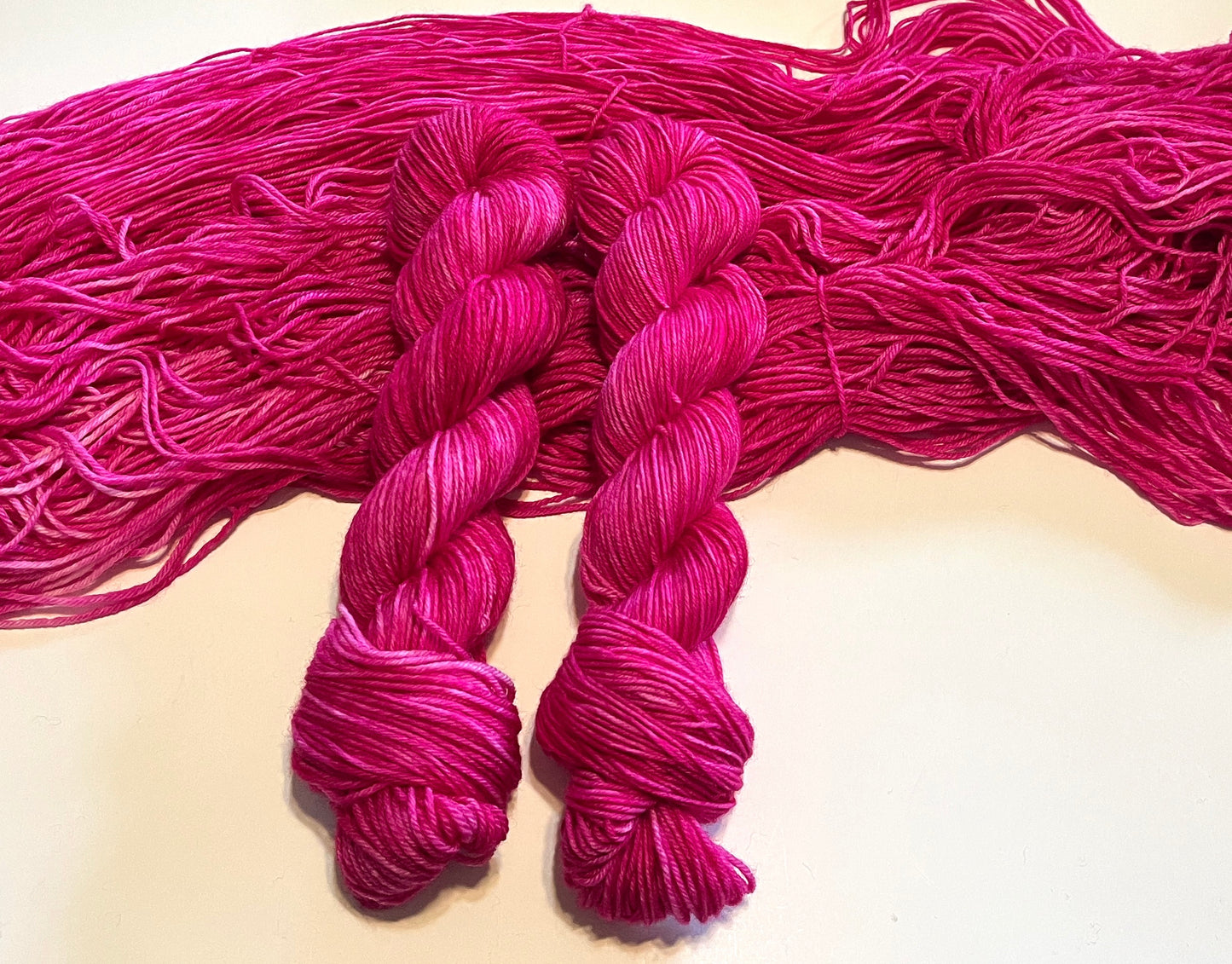 Dyed to Order Pink Tulip (Tonal) - Millie & Maggie Fiber Arts