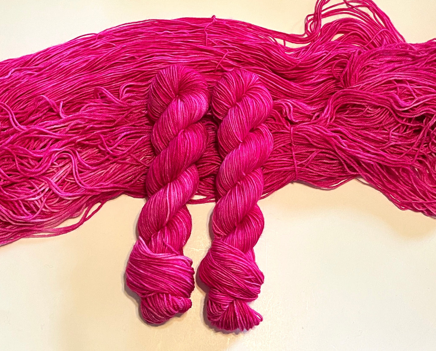 Dyed to Order Pink Tulip (Tonal) - Millie & Maggie Fiber Arts