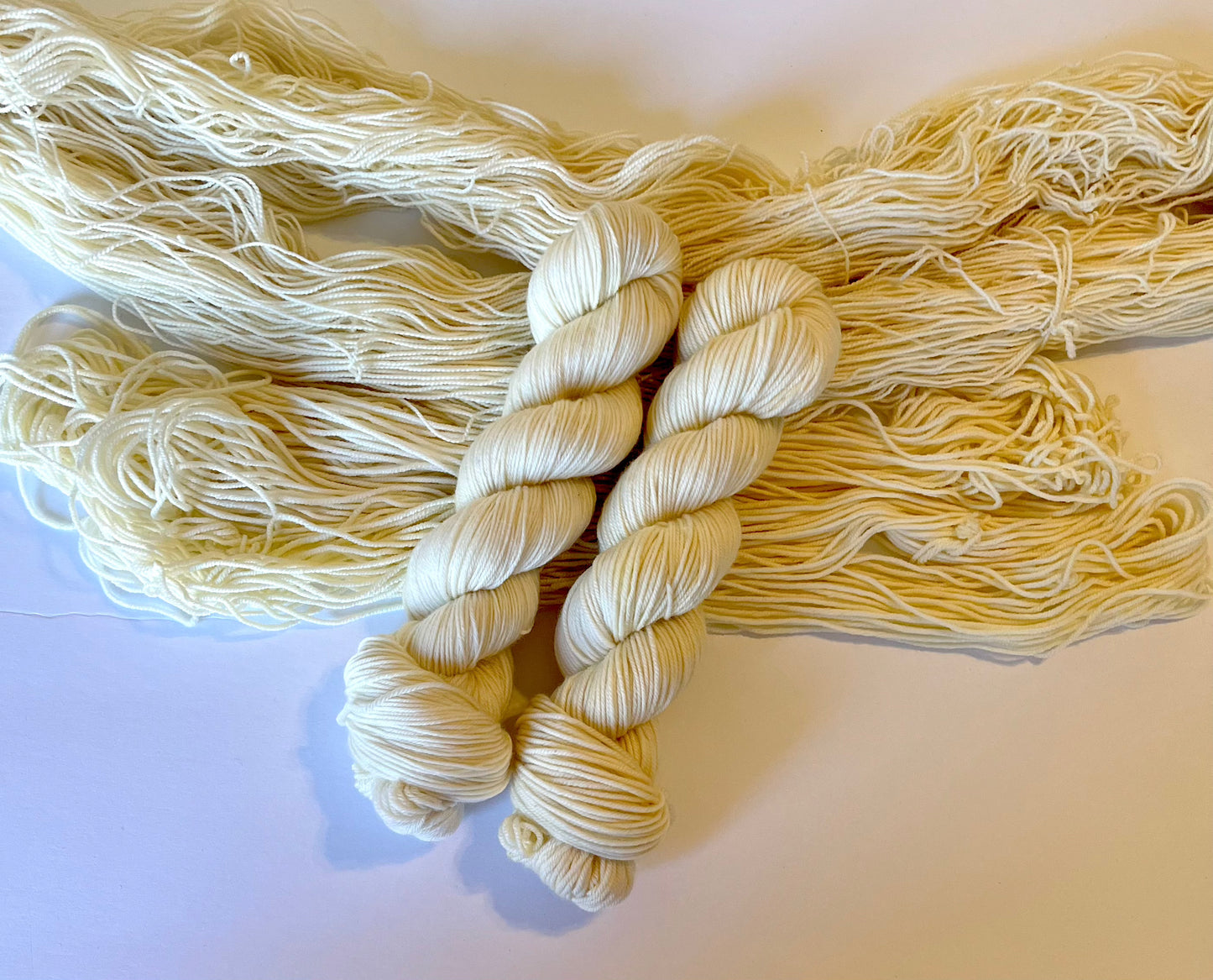 Dyed to Order Polar Bear White (Semi-Tonal) - Millie & Maggie Fiber Arts