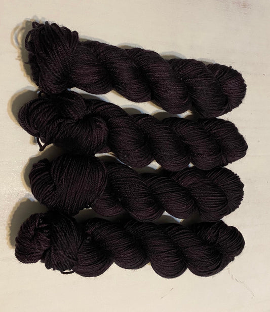 Coffee Beans (Tonal) - Millie & Maggie Fiber Arts