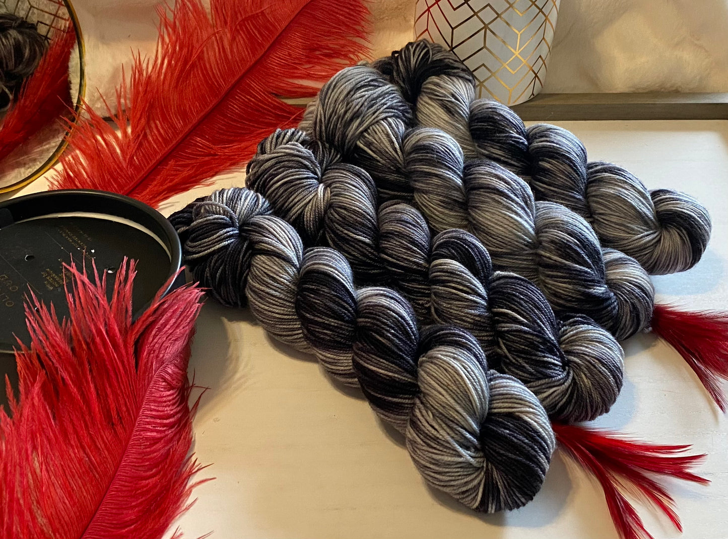 Fog (Variegated) - Millie & Maggie Fiber Arts