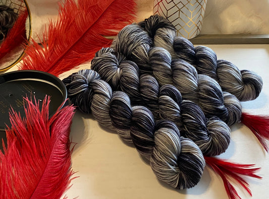 Fog (Variegated) - Millie & Maggie Fiber Arts