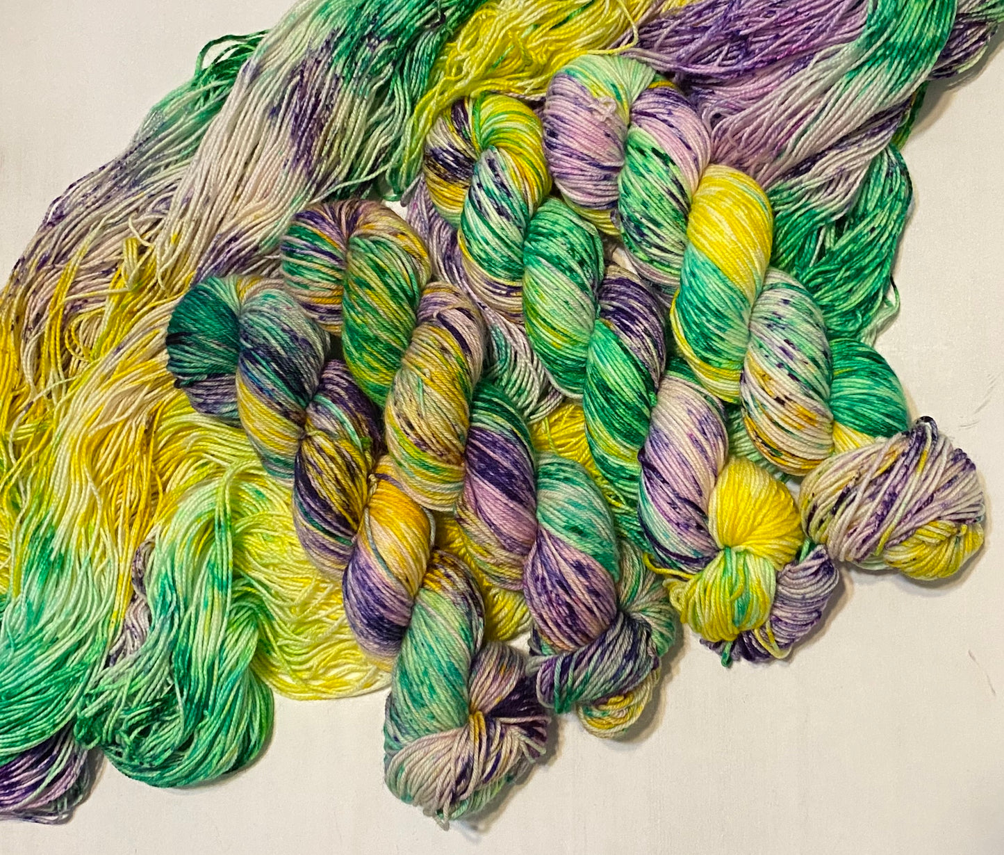 King Cake (Speckled) - Millie & Maggie Fiber Arts