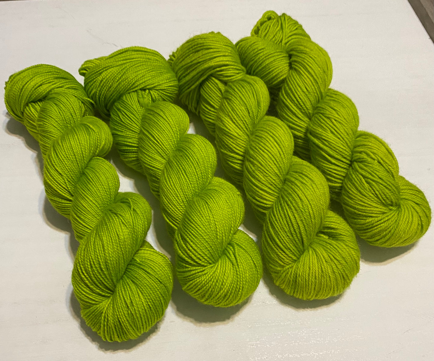Limes (Tonal) - Millie & Maggie Fiber Arts