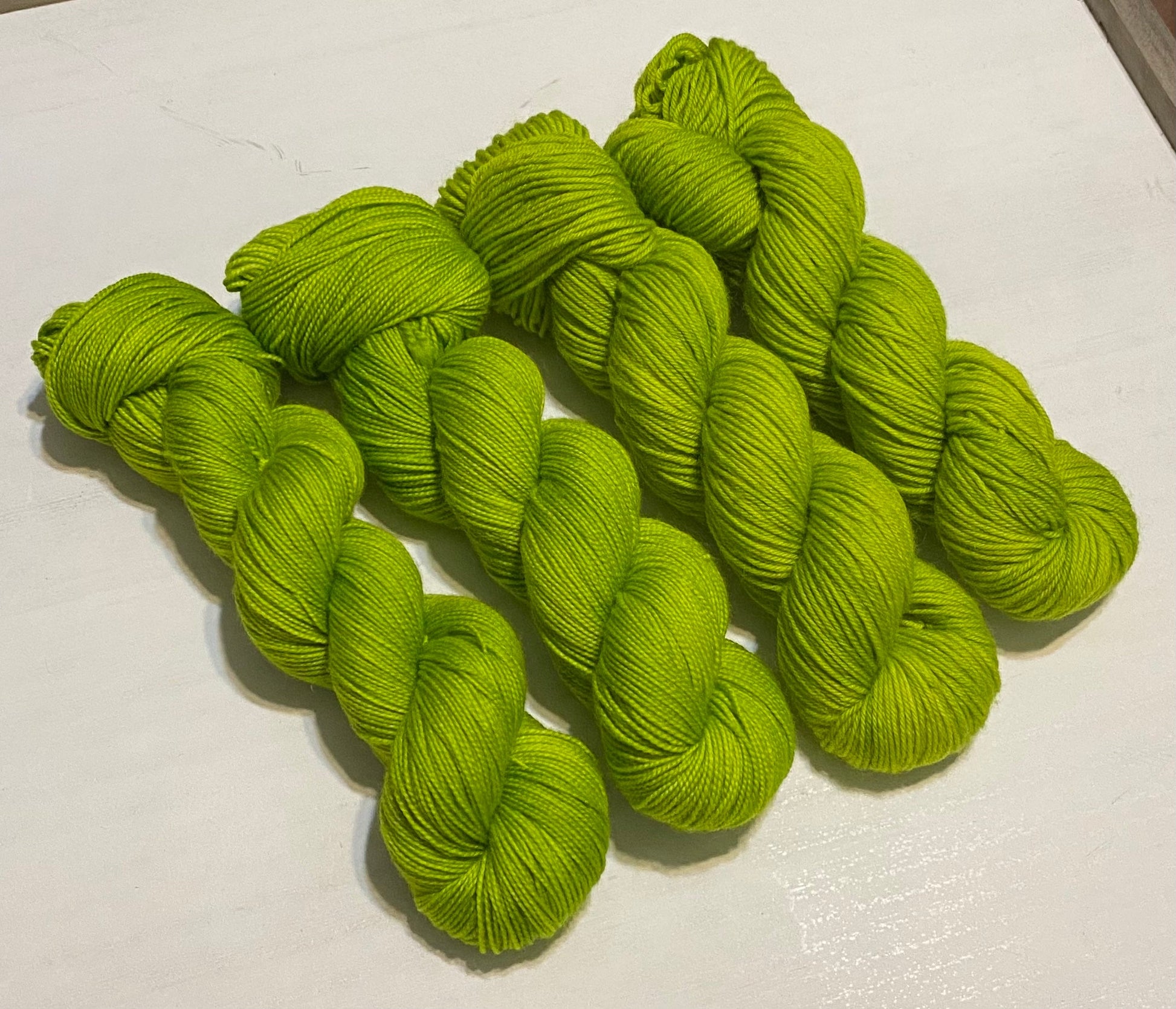 Limes (Tonal) - Millie & Maggie Fiber Arts