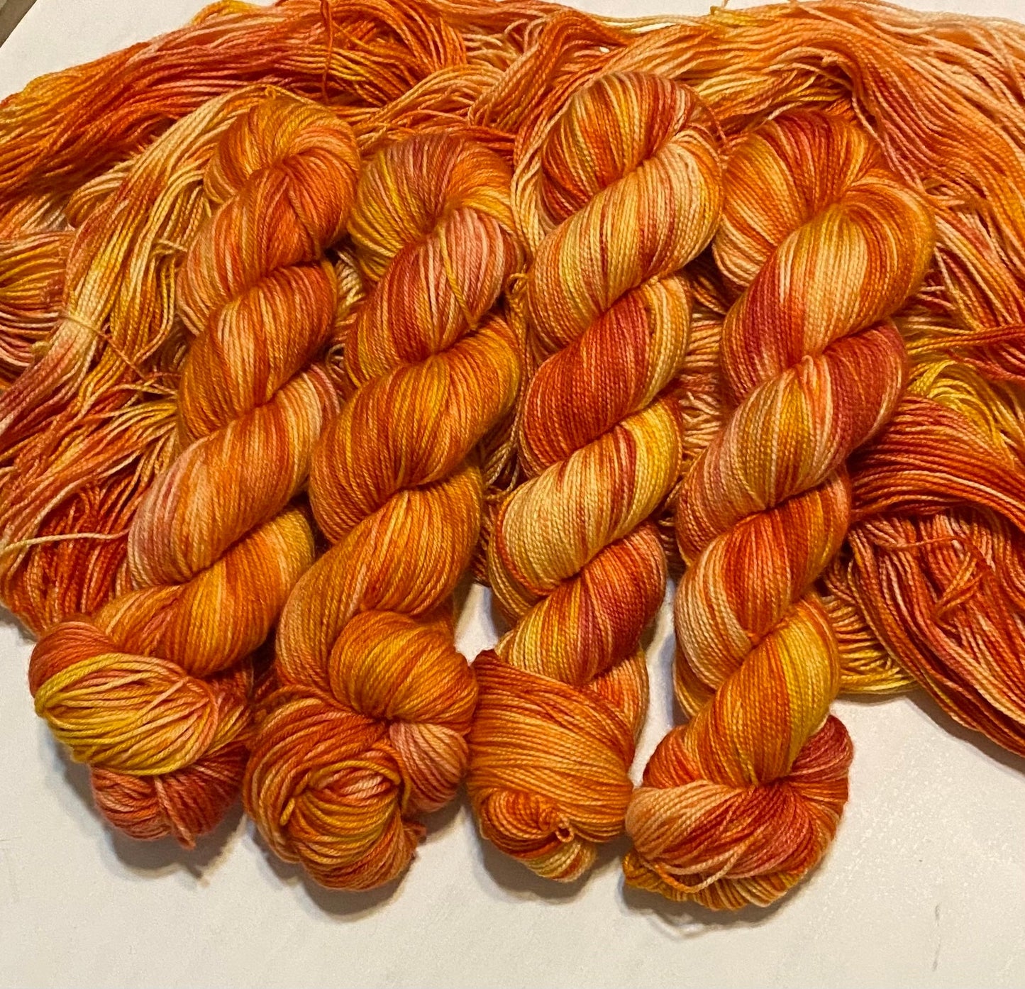 Peaches (Variegated) - Millie & Maggie Fiber Arts