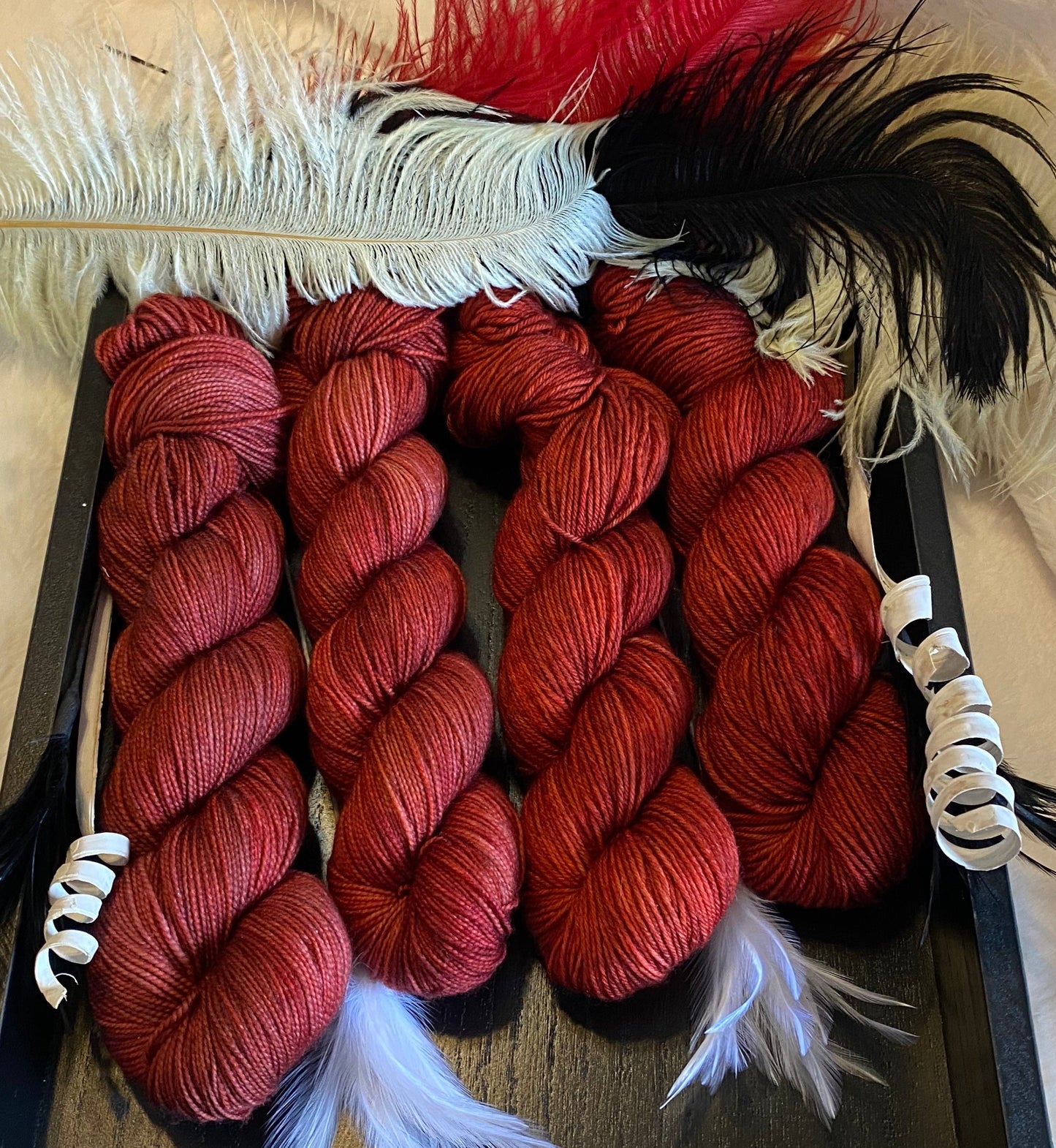 Simmering Fire (Tonal) - Millie & Maggie Fiber Arts