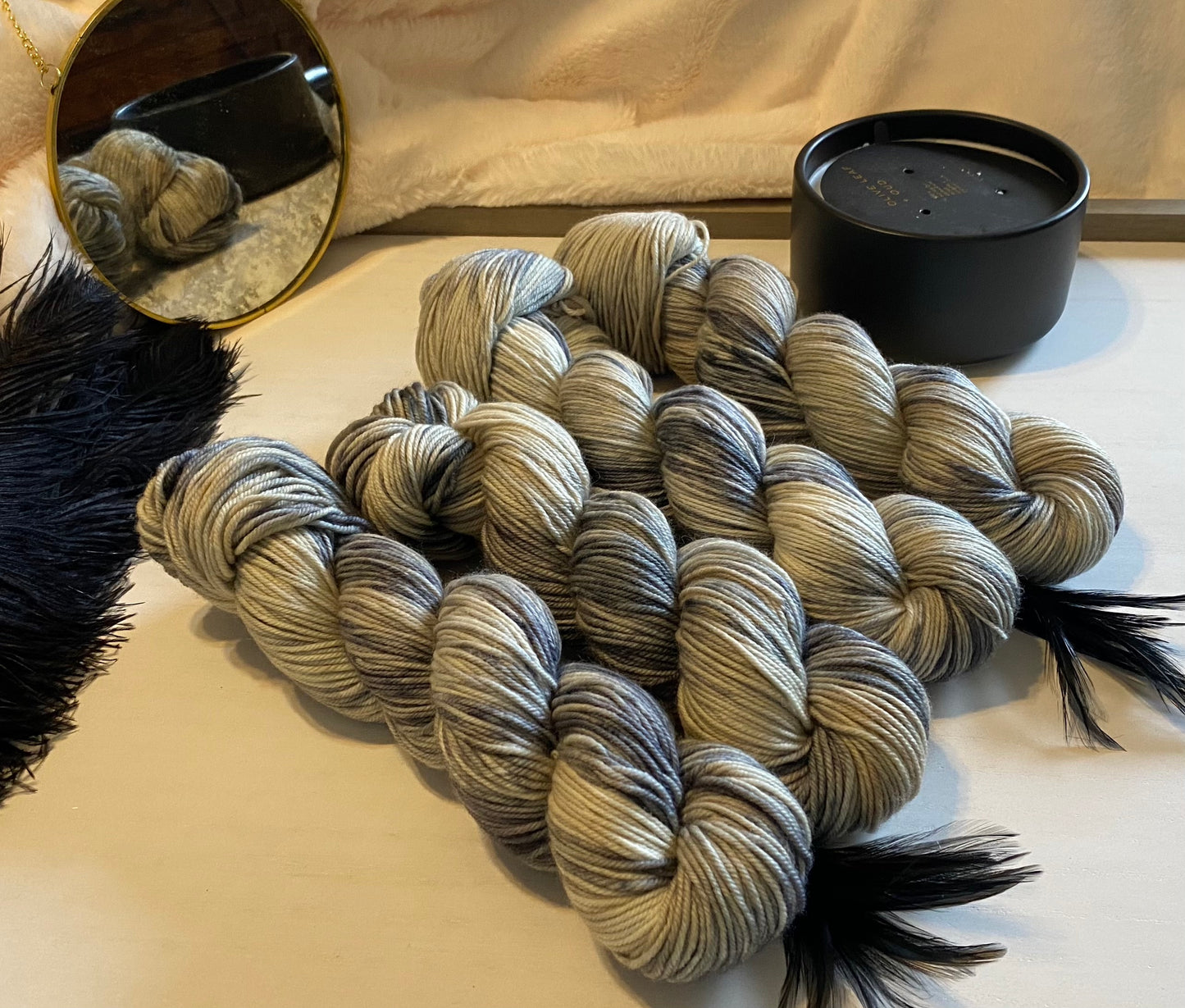 Smoke (Variegated) - Millie & Maggie Fiber Arts