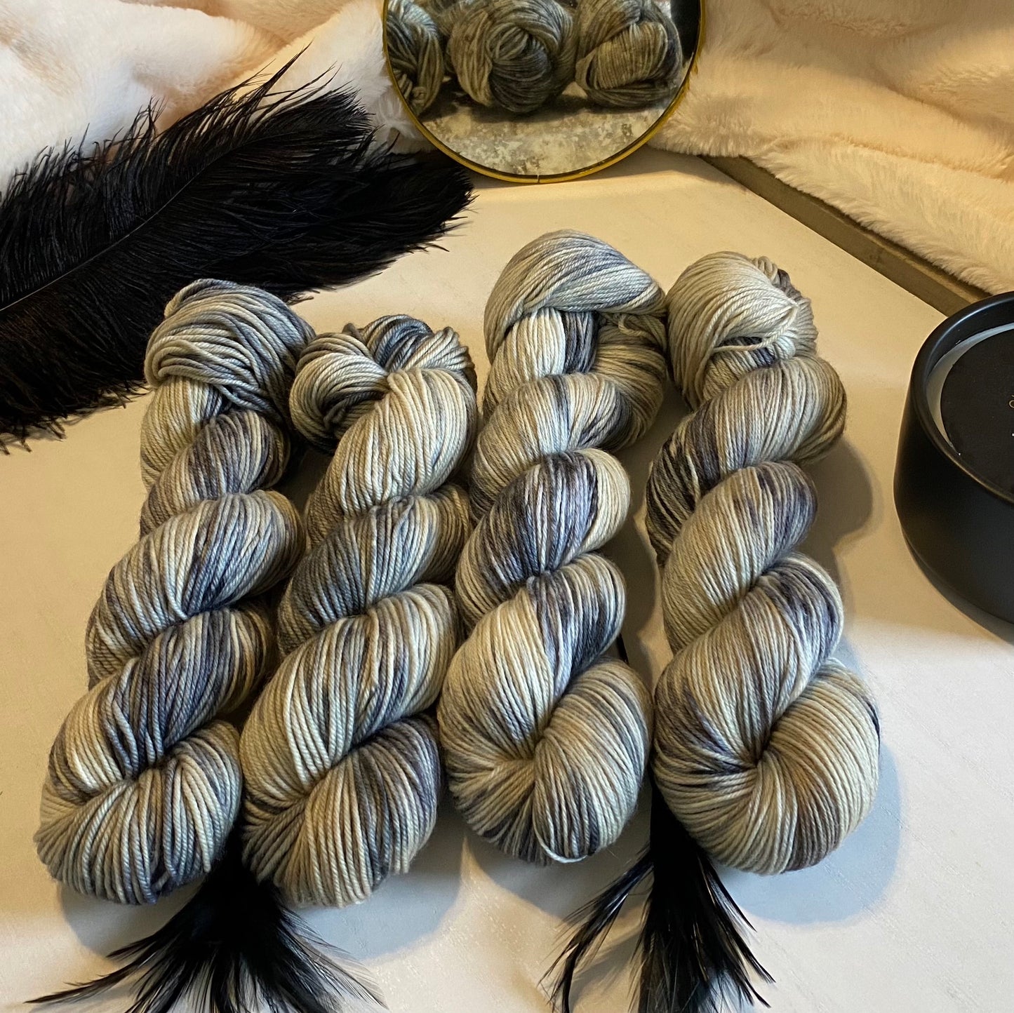 Smoke (Variegated) - Millie & Maggie Fiber Arts