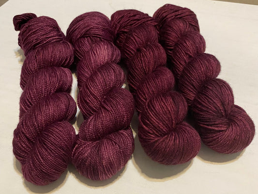 Black Raspberry (Tonal) - Millie & Maggie Fiber Arts