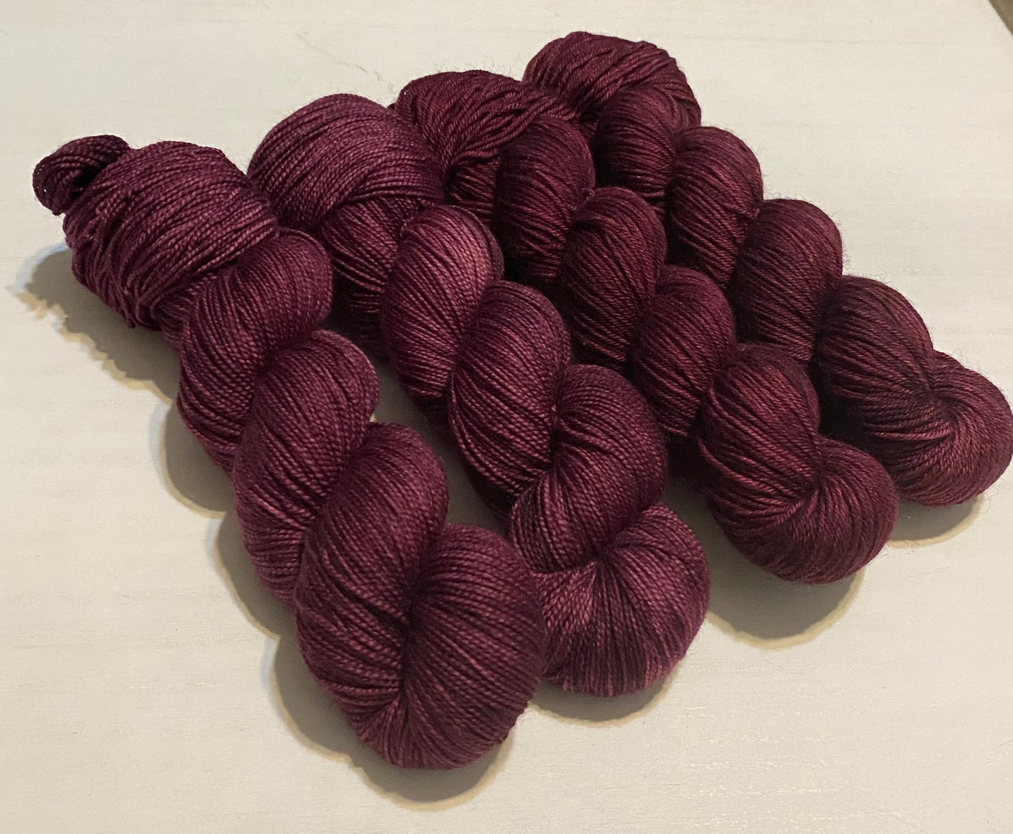 Black Raspberry (Tonal) - Millie & Maggie Fiber Arts