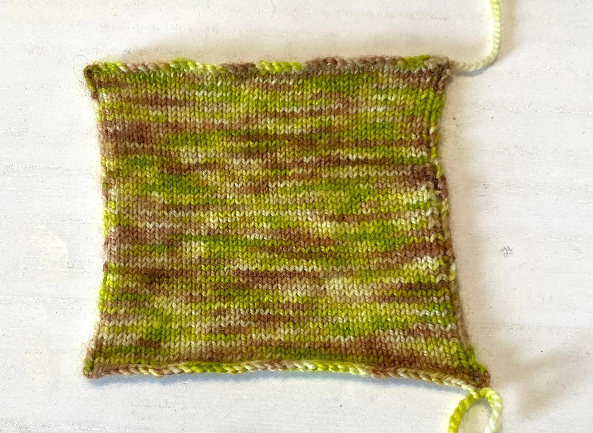 Dyed to Order Key Lime Pie (Variegated) - Millie & Maggie Fiber Arts